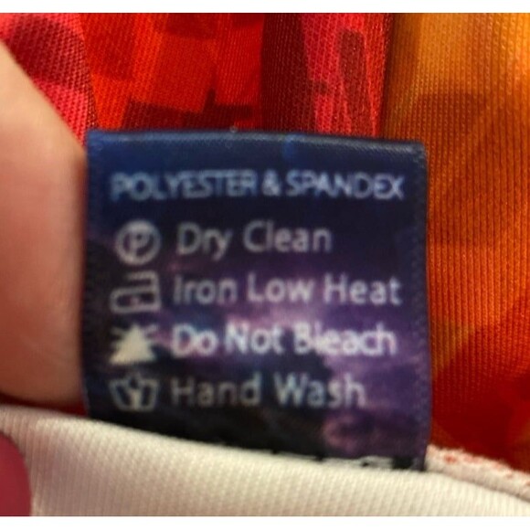 Kaladescope 3D Hoodie Sweatshirt Size Large Rag-tied Tie-dyed Rainbow Swirl - Picture 6 of 9